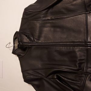 Alfani Genuine Leather Jacket